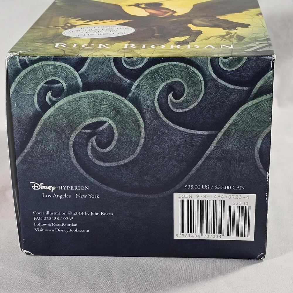 Percy Jackson and the Olympians 5 Book Paperback Boxed Set - Picture 5 of 7